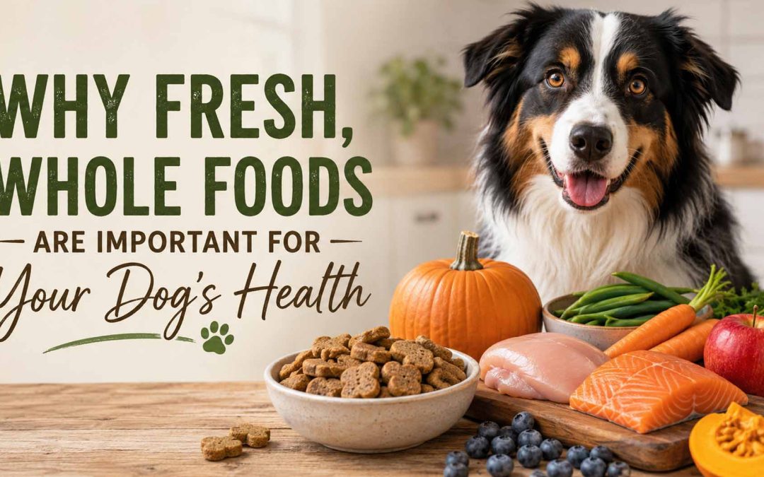 Why Fresh, Whole Foods is Important For Your Dog’s Health